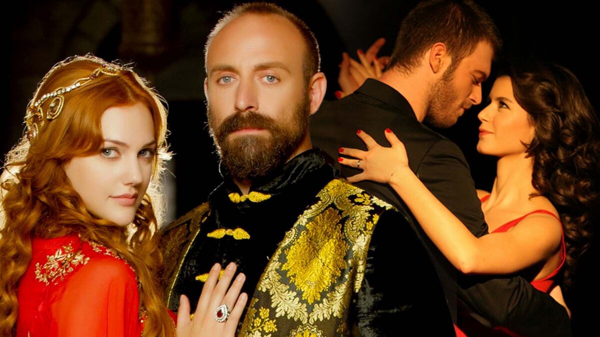 Кадры из сериалов «Запретная любовь», «Великолепный век»