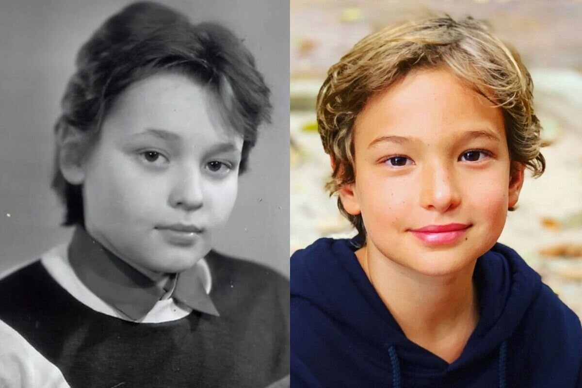 Удивительное сходство: как выглядели российские звезды в возрасте своих детей
