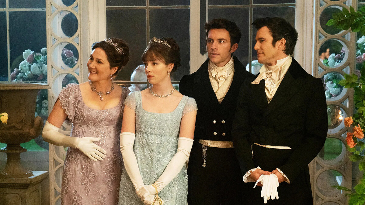 Кадр из сериала «Бриджертоны»