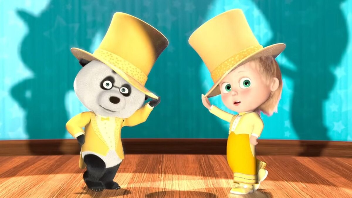 Кадр из сериала «Маша и Медведь»