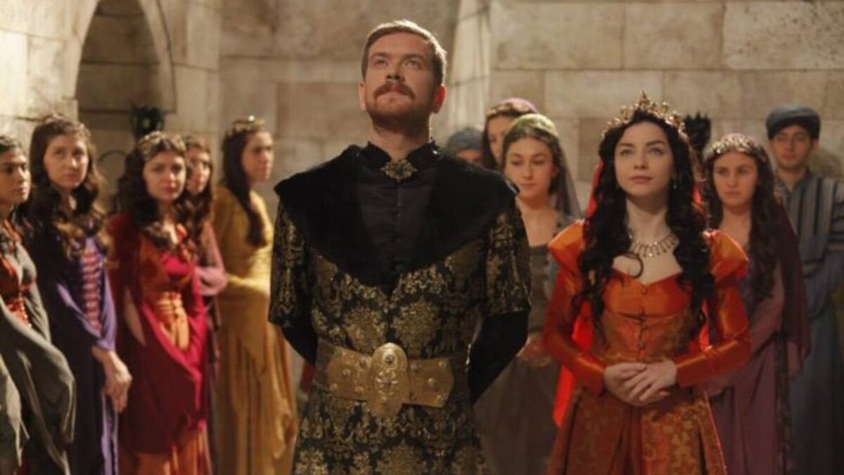 Кадр из сериала «Великолепный век»