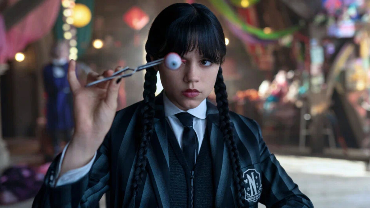 Кадр из сериала «Уэнсдэй»
