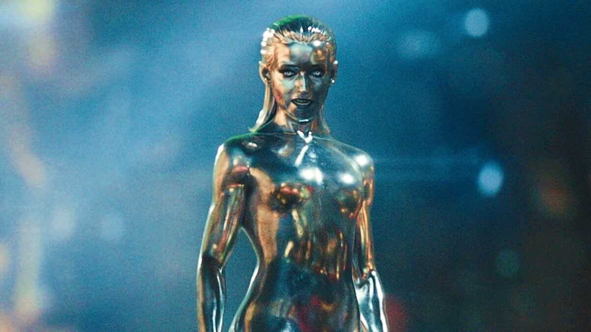 Кадр из фильма «Фантастическая четверка: Первые шаги»