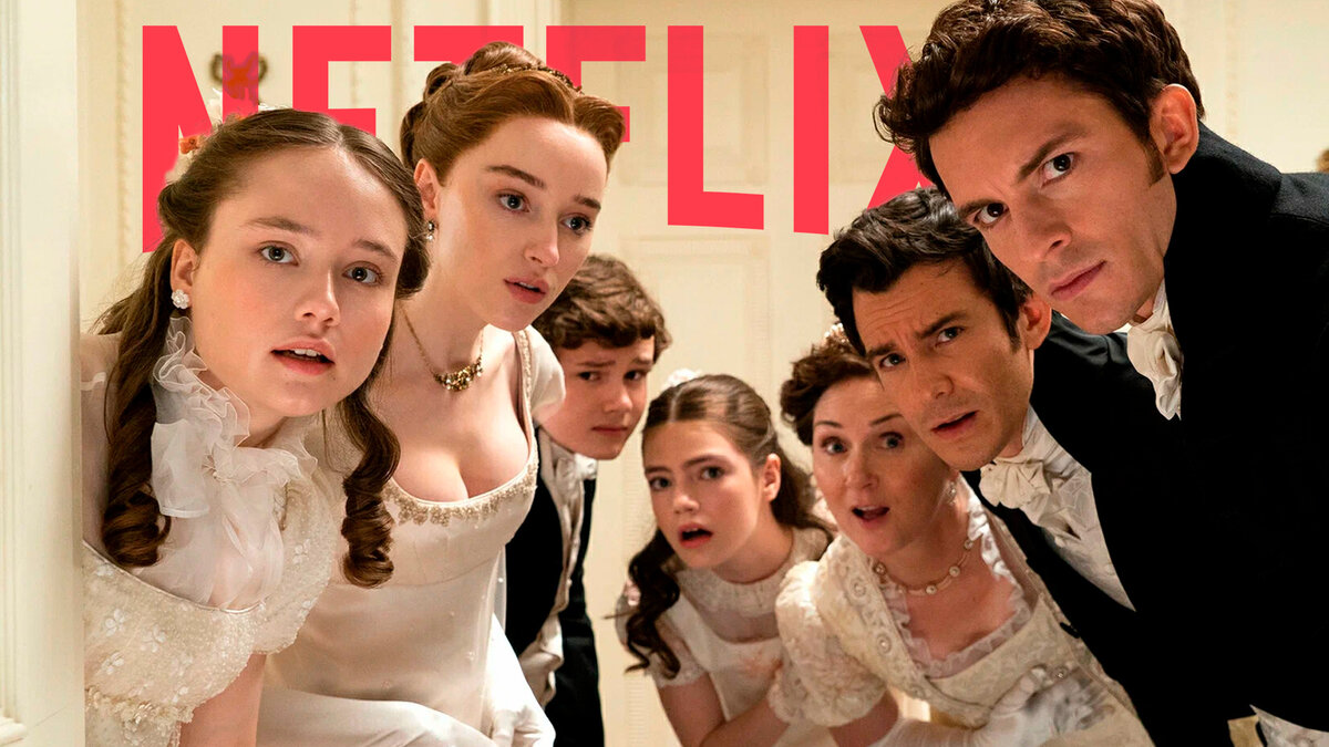 Кадр из сериала «Бриджертоны»