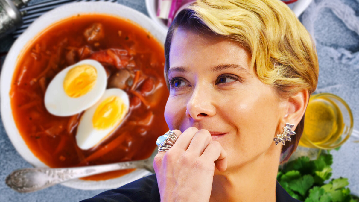 Наваристый и вкусный: даже Высоцкая не смогла испортить борщ, следуя этому рецепту