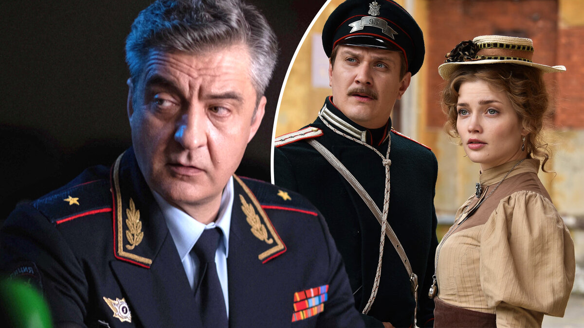 Кадры из сериалов «Шеф» и «Формула преступления»