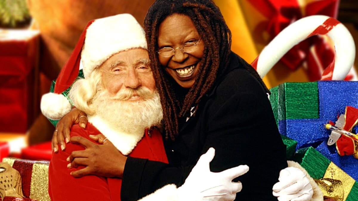 Такого Санта-Клауса вы еще не видели: чернокожей Вупи Голдберг до него далеко (фото)