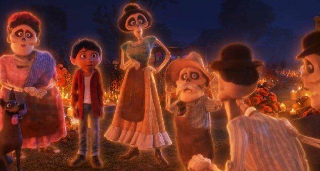 Кадр из мультфильма «Тайна Коко»