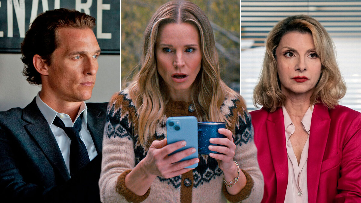 Кадры из сериалов «Линкольн для адвоката», «Никто этого не хочет», «Чуть дыша»