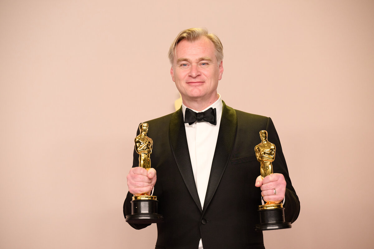 Кристофер Нолан на премии «Оскар» в 2024 году
