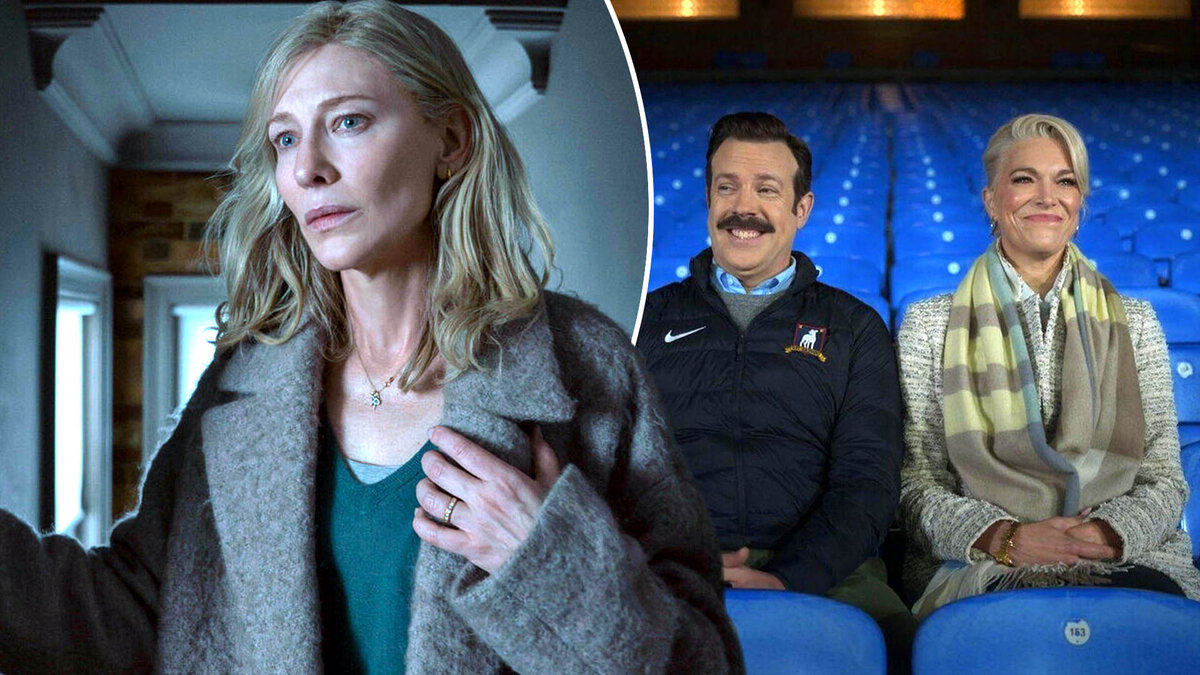 Кадры из сериалов «Все совпадения неслучайны» и «Тед Лассо»
