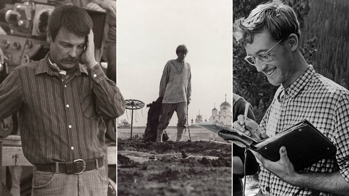 Василий Ливанов, кадр из фильма «Андрей Рублев», Андрей Тарковский