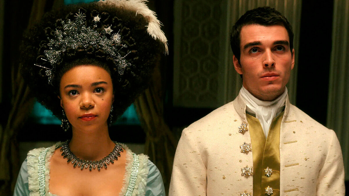 Кадр из сериала «Королева Шарлотта: История Бриджертонов»
