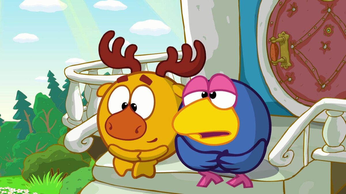 Ни кошки, ни собаки, ни даже лошадки: психолог объяснила, почему для «Смешариков» выбрали таких нетипичных зверей Кадр из мультсериала «Смешарики»