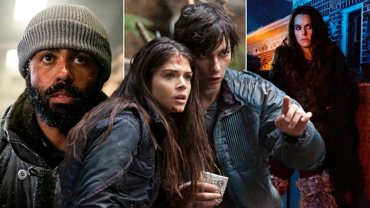 Кадр из сериала «Сквозь снег», «Сотня», «12 обезьян»