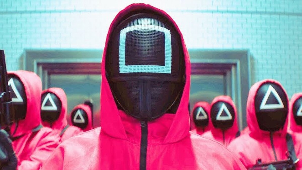 Кадр из сериала «Игра в кальмара» (2021)
