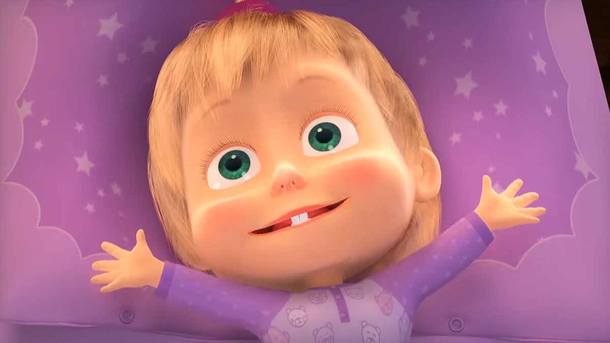 Кадр из мультсериала «Маша и Медведь»