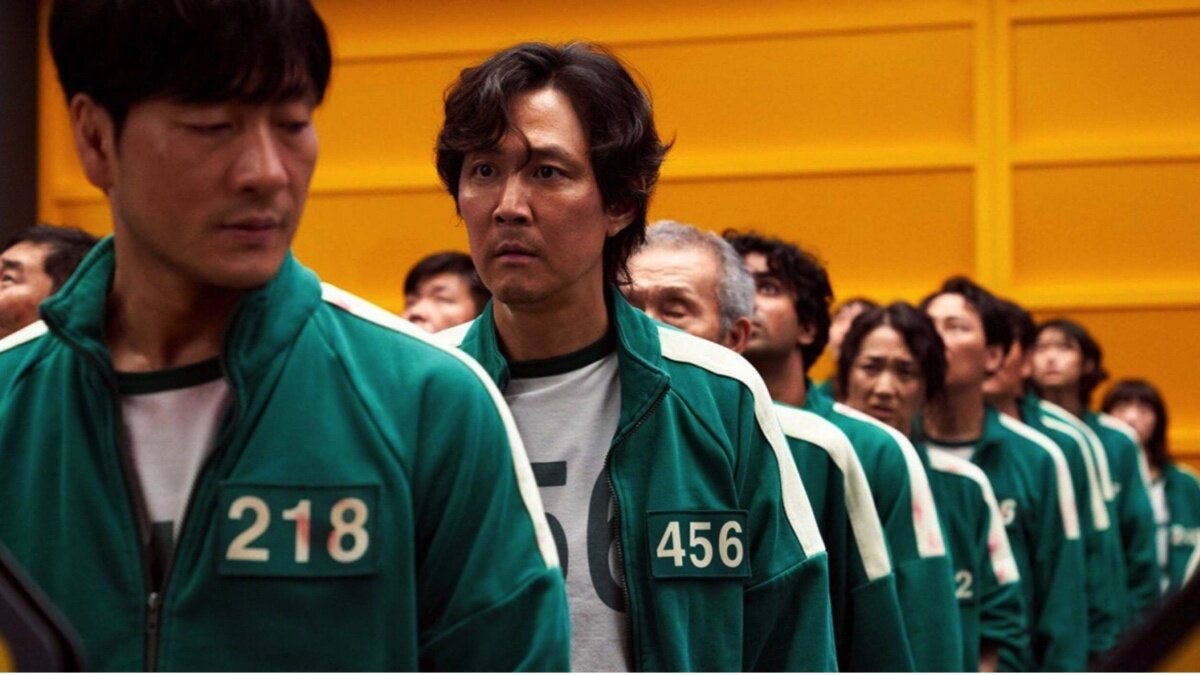 Кадр из сериала «Игра в кальмара» (2021-2024)