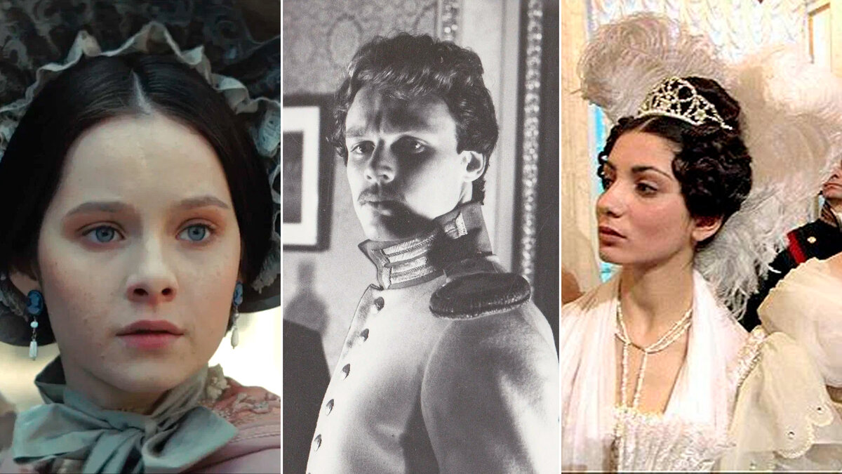 Кадры из сериала «Натали и Александр», фильмов «Русский ковчег» (2002), «Последняя дорога» (1986)