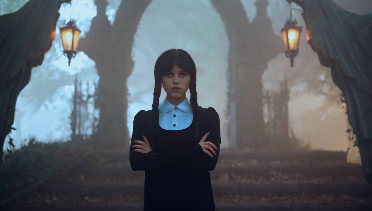 Кадр из сериала «Уэнсдэй»