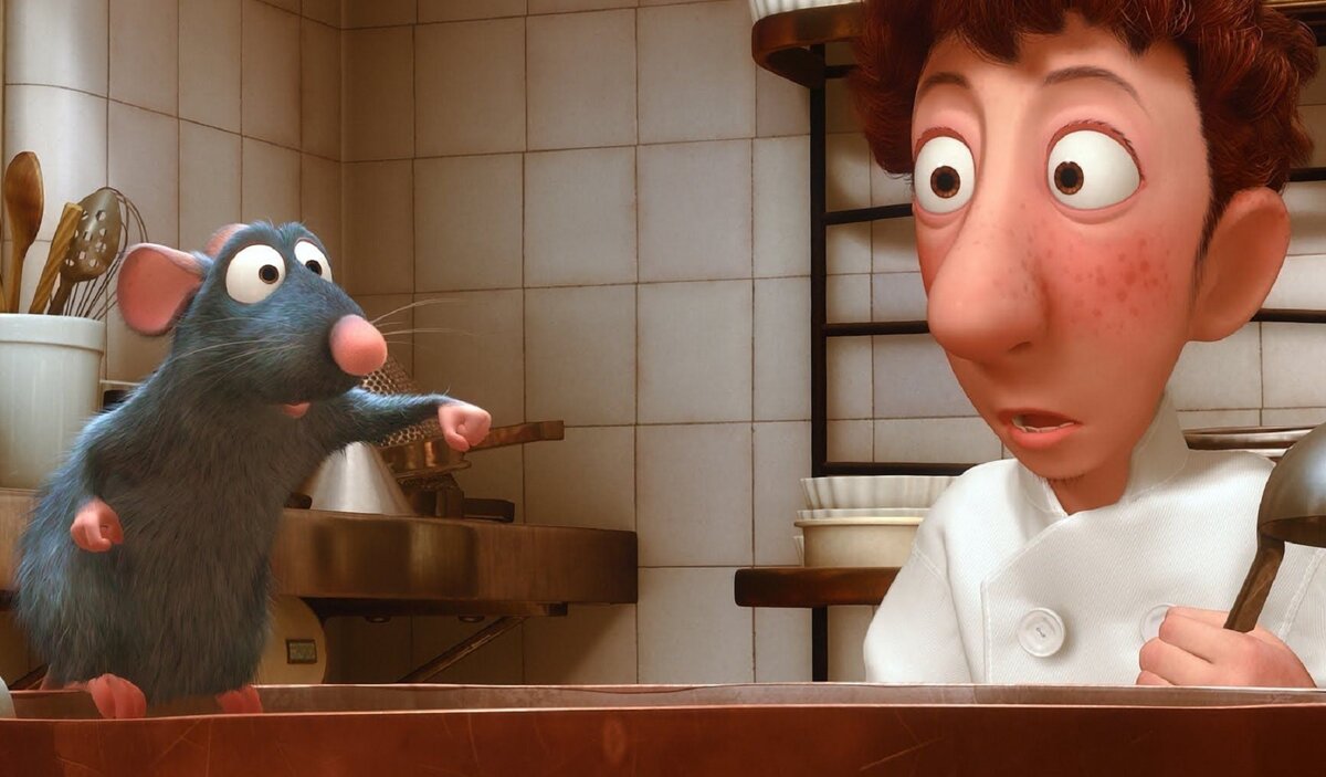 Кадр из мультфильма «Рататуй»