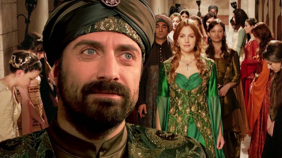 Кадр из сериала «Великолепный век»