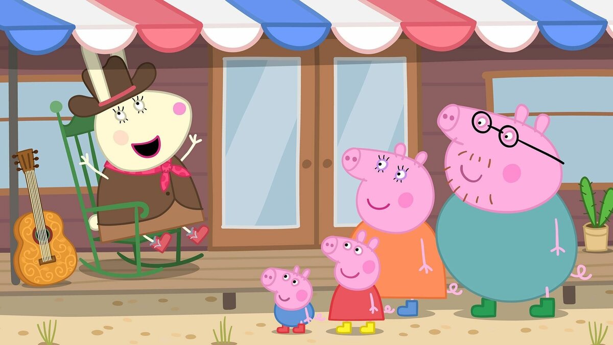 Кадр из мультфильма «Свинка Пеппа»