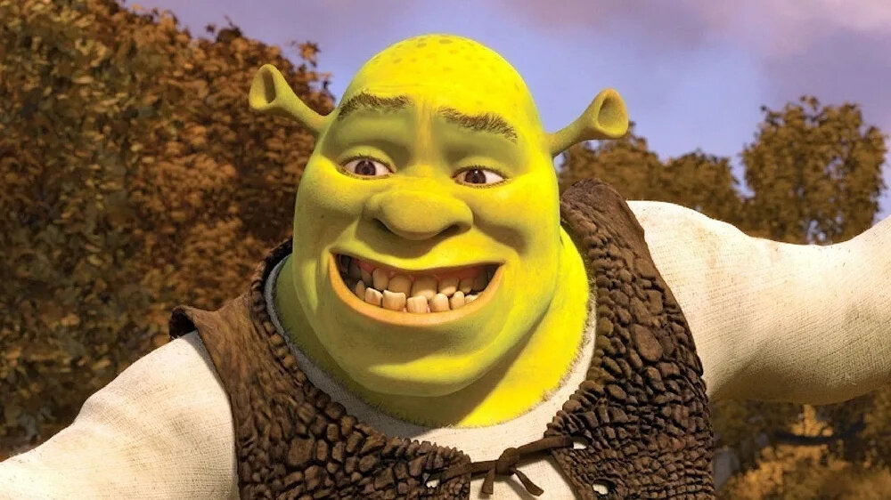Шрэк удивлен