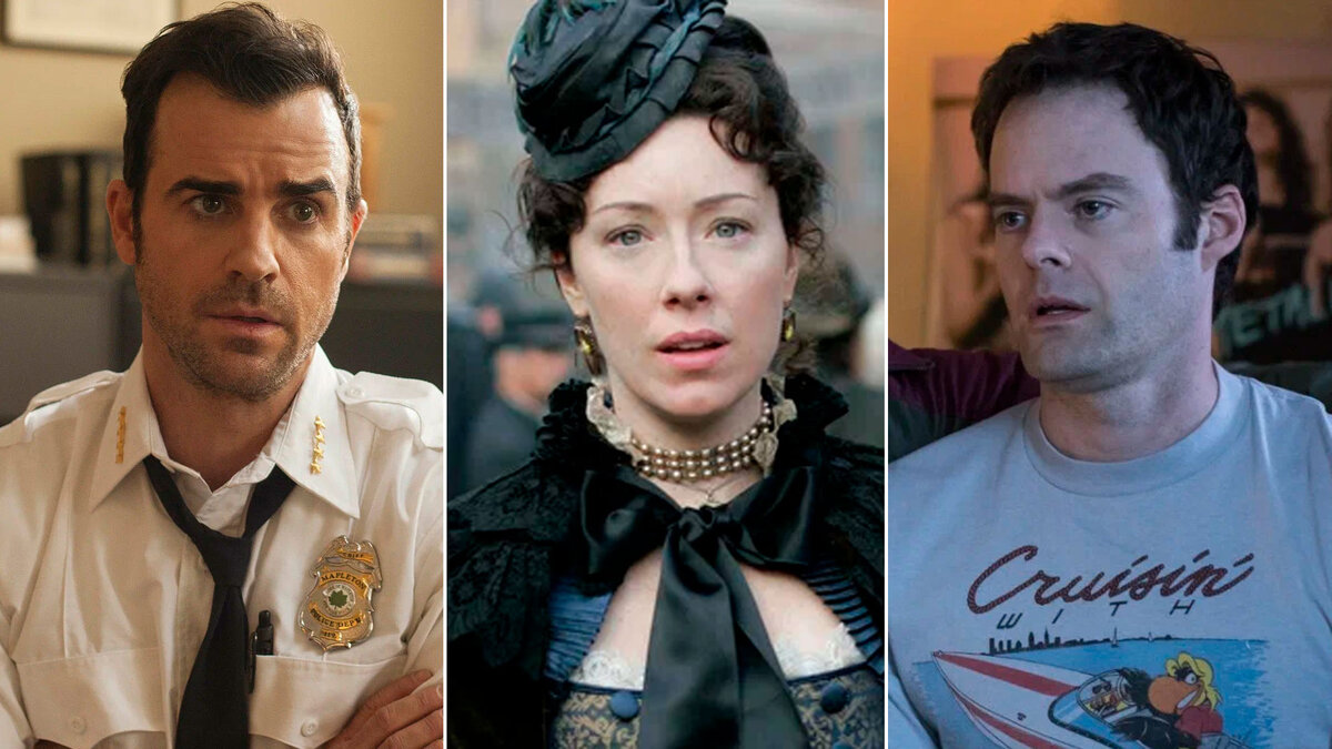 Кадры из сериалов «Оставленные», «Дэдвуд», «Барри»