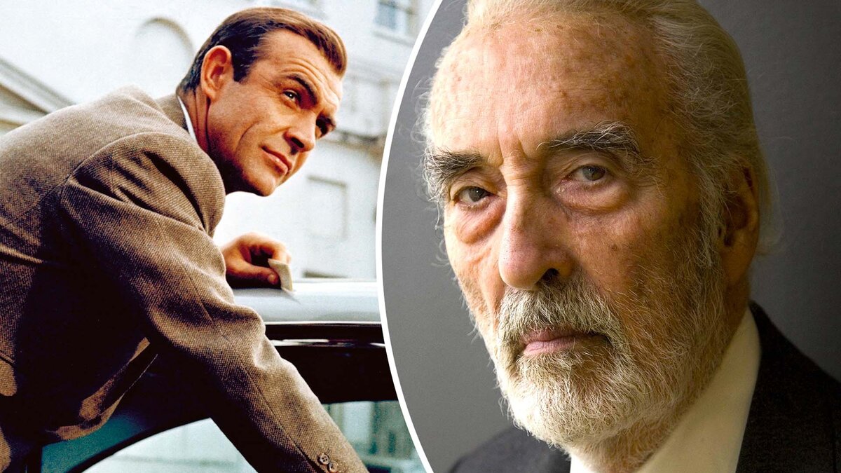 Кристофер Ли и Шон Коннери в роли агента 007