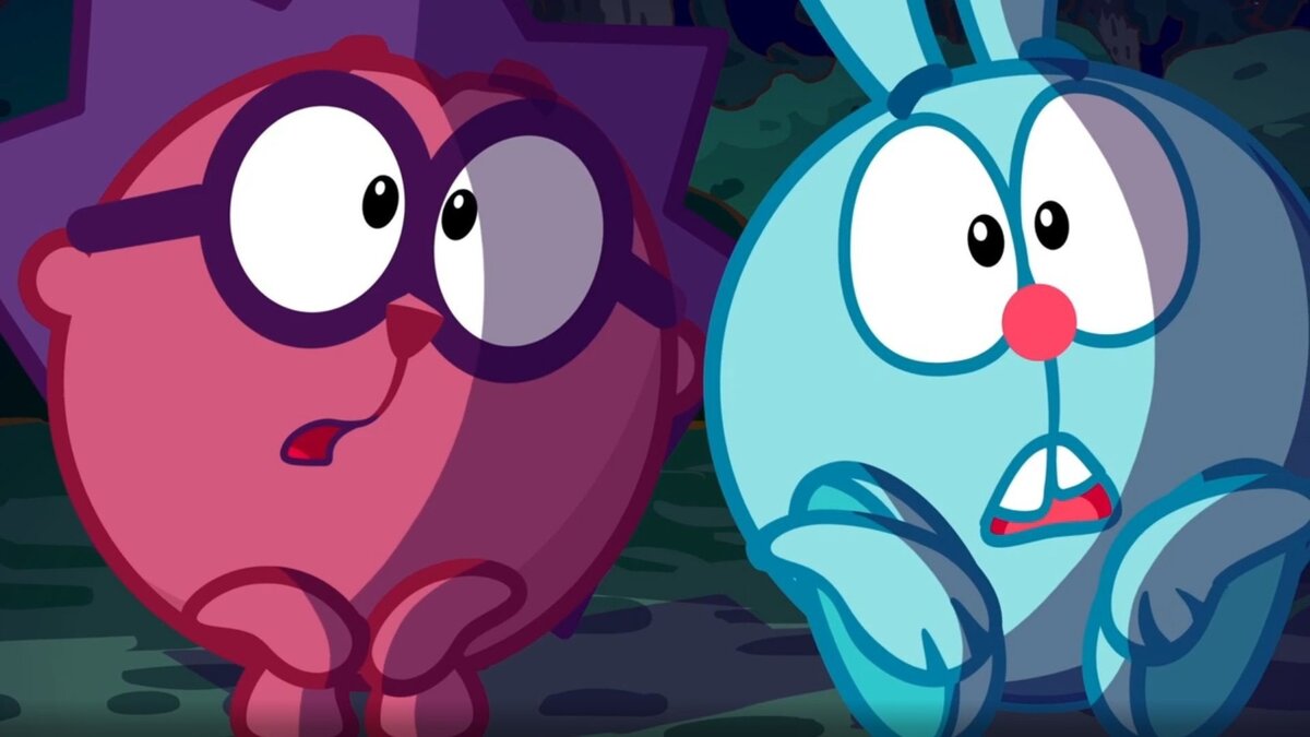Кадр из мультсериала «Смешарики»