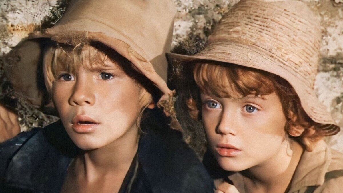 Кадр из фильма «Приключения Тома Сойера и Гекльберри Финна»