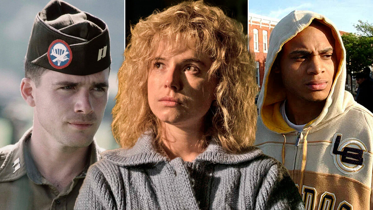 Кадры из сериалов «Братья по оружию», «Чернобыль», «Прослушка»