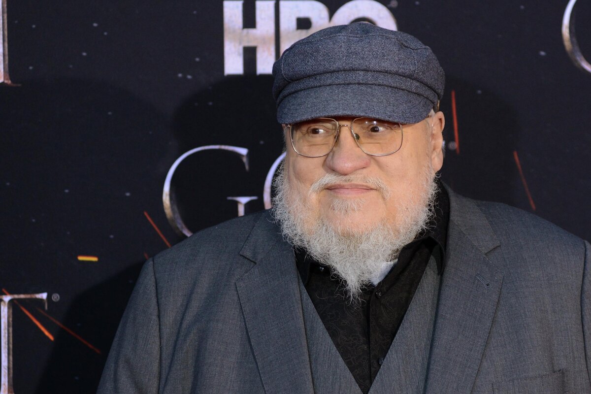 Джордж Мартин на премьере 8 сезона «Игры престолов»