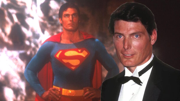 globallookpress.com — Christopher Reeve and still from the movie 'Superman' (1978)