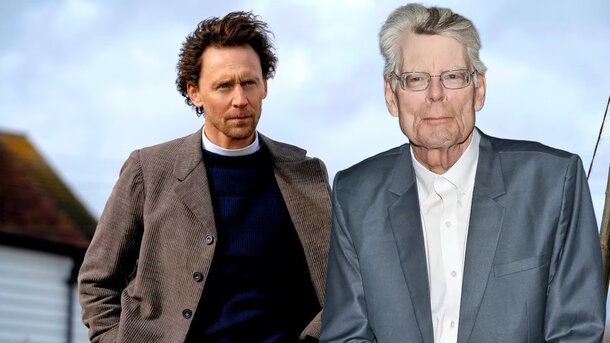 Global Look Press — Stephen King and still from the movie 'The Life of Chuck' (2024)