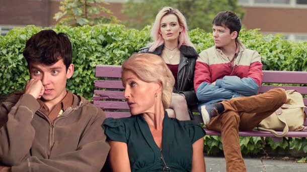 Stills from the series 'Sex Education' (2019)