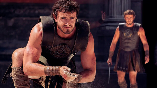 Stills from the film 'Gladiator 2'