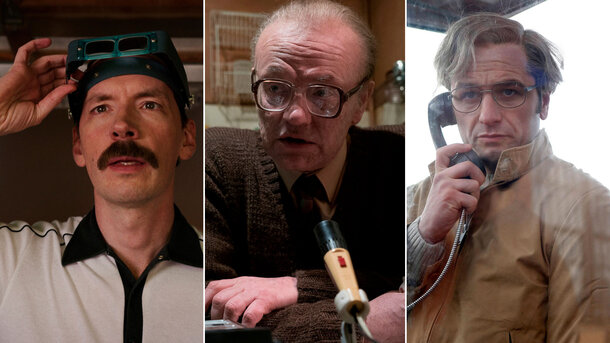 Кадры из сериалов «Очень странные дела», «Чернобыль», «Американцы»