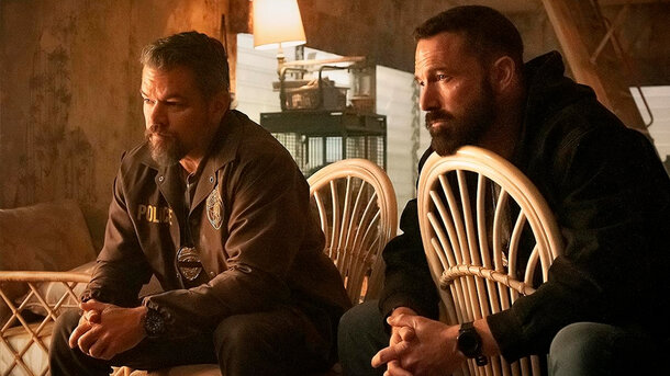 Ben Affleck and Matt Damon in 'RIP'