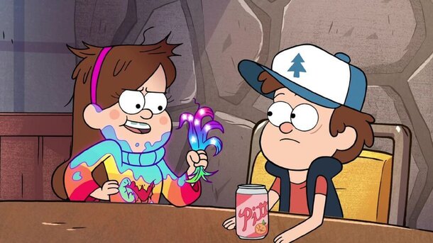 Кадр из мультсериала «Гравити Фолз»