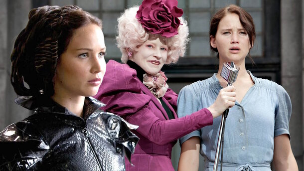 Stills from films 'The Hunger Games: Mockingjay','The Hunger Games: The Ballad of Songbirds & Snakes'