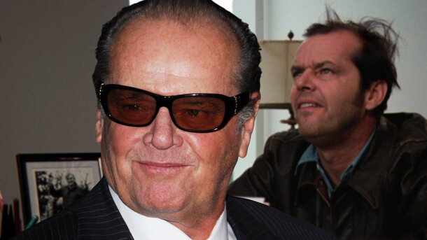 Jack Nicholson in the movie One Flew Over the Cuckoo's Nest