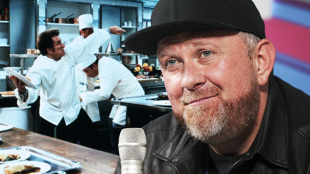 Нарезаем оливье и представляем себя шефом: какие фильмы о поварах обожает пересматривать Ивлев с Пятницы Нарезаем оливье и представляем себя шефом: какие фильмы о поварах обожает пересматривать Ивлев с Пятницы