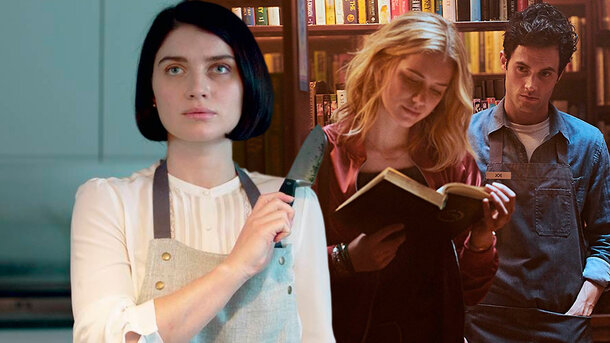 Stills from the series 'You', 'Behind Her Eyes'
