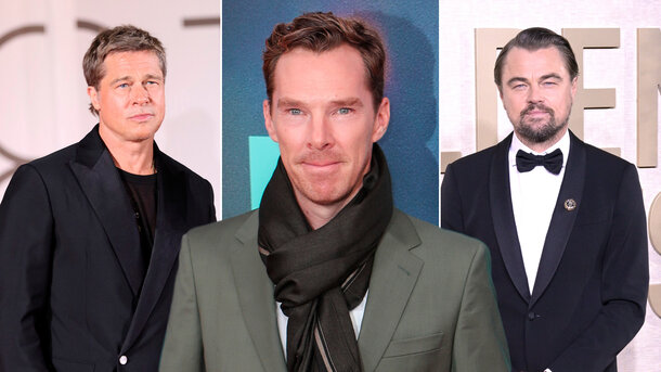 Brad Pitt, Benedict Cumberbatch, Leonardo DiCaprio