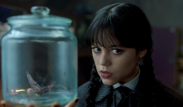 Кадр из сериала «Уэнсдэй»