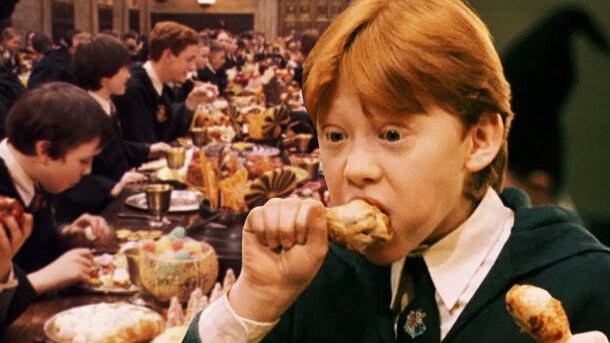 Rupert Grint in the iconic role of Ron