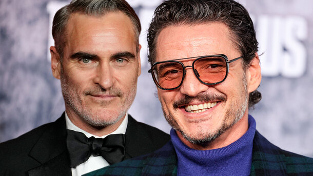 Joaquin Phoenix and Pedro Pascal