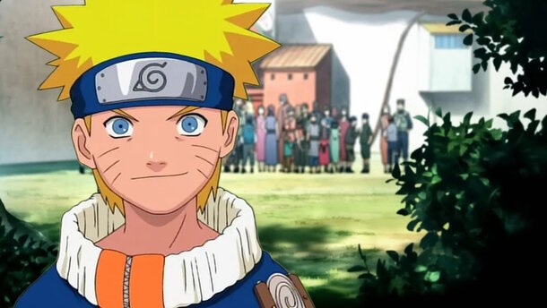 Stills from the animated movie 'Naruto' (2002)